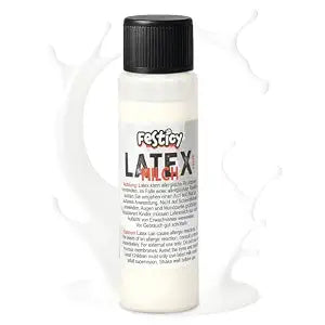 Festicy Professional Liquid Latex 1 oz, Bald Cap Glue and SFX (White)