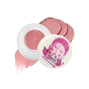 WAKEMAKE WM X NETFLIX SQUID GAME Over Blurring Pot 12 Younghee Pink | blurring pot, lips, cheek