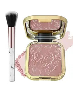 Baked Blush, Blush Powder Palette Blusher for Cheeks, Christmas Face Makeup