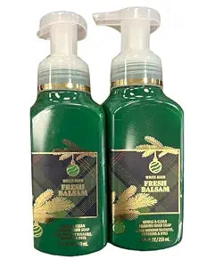 Bath & Body Works Foaming Hand Soap, Set of 2, 8.75oz Each (Fresh Balsam)