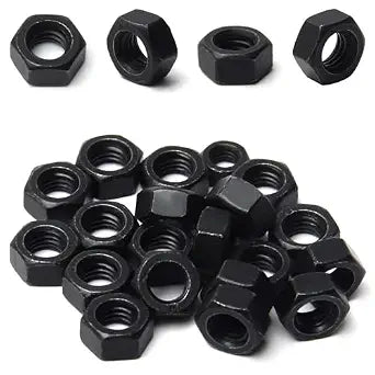 M8-1.25 Hex Nuts M8 x 1.25mm Hardware Nuts for DIY Home Mechanism