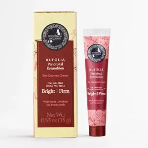 Rufolia Periorbital Eye Cream for the Look of Dark Circles & Wrinkles, 15g