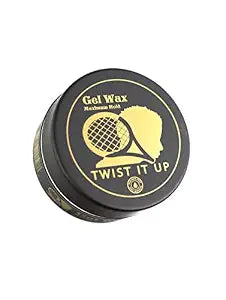 Twist It Up New Hair Gel Wax - Dreadlocks, Braids, Edges, Natural Curls, Natural Twist, Wave Pomade