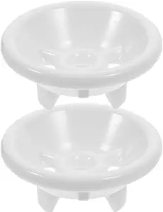 ORFOFE Urinal Strainer Stoppers Bathroom Urinal Stopper Replacement 2 pcs Drain Cover Splash Prevention Odor Reduction Standard Part 2.75 X 2.75 X 1.18 in