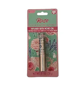 b.pure Tinted Rose Oil Lip Balm in Clear
