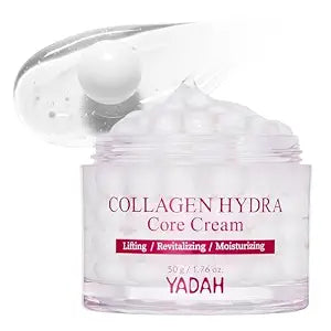YADAH Collagen Hydra Core Cream, 1.76 oz/50g, Deep Hydration