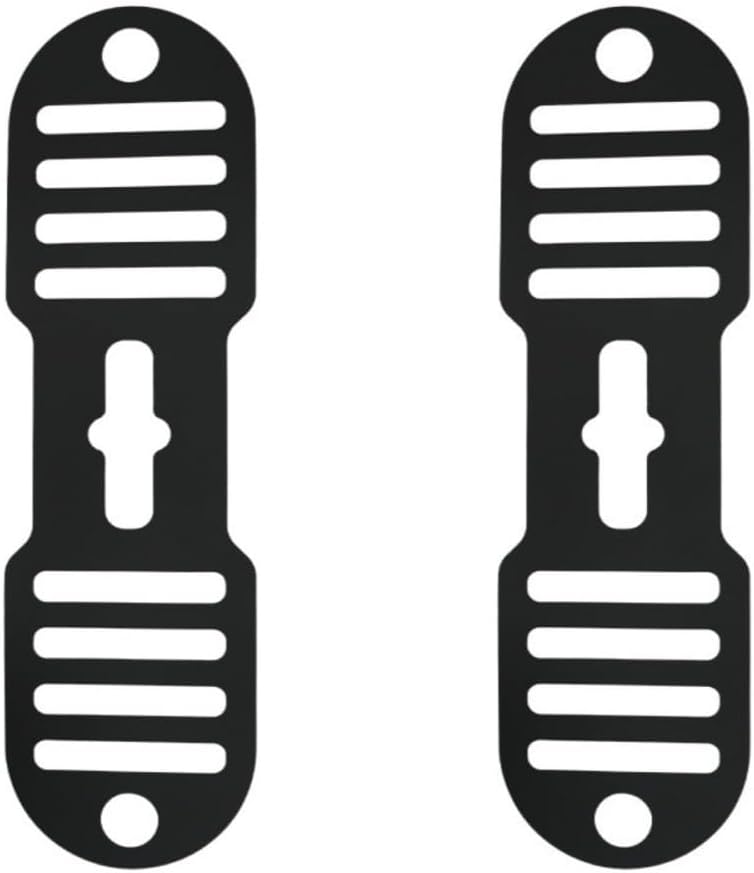 Silicone Lid Lock Strap for Crockpot Slow Cooker (6/7/8 Quart) - Universal Crockpot Lid Holder & Rubber Strap Alternative | Heat-Resistant, No-Spill Design Transport Accessories-Black 2PCS
