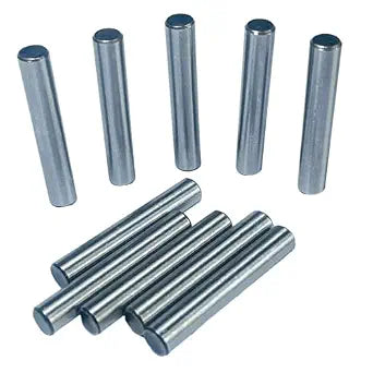 10pcs 1/4 x 1-1/2 Dowel Pins,1/4 inch x 1-1/2 inch Metal Dowel pins Shelf Pegs,Support Shelves,Bearings Alloy Steel Wood Bunk Bed pegs