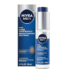 NIVEA MEN Age Defense Revitalizing Hydro Gel with Q10, 1.7 FL OZ