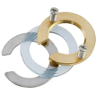 1 Set Faucet Fixing Nut Inside Diameter of 1.22 inch/31 mm Hot and Cold Faucet Fixing Tool Set Lock Nut to Prevent Kitchen and Bathroom Faucets from Loosening