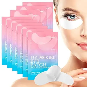 110 Pairs C. ARTIST 100% Natural Eyelash Extension Under Eye Gel Pads patches kit Collagen Aloe Vera Hydrogel Eye Patches Eyelash Extension Supplies Tools, Lash Extension Supplies, lash tech supplies