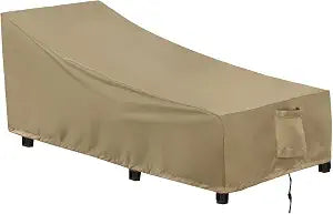 OutdoorLines Waterproof Patio Chaise Lounge Chair Cover