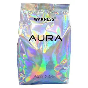 Waxness Aura Hard Wax Beads 2.2 lb (1 kg) ��� Rosin-Free Synthetic Stripless Wax with Demi-Creamy Texture for All Skin and Hair Types, Professional Use ��� Made in Italy