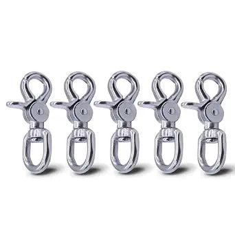 Lobster Clasp, 5PCS Trigger Snap Hooks, Perfect for Bag Straps, Pet Leashes