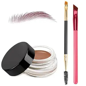 3 IN 1 Eyebrow Gel Kit With 2 Eyebrow Brushs,ï¿½ï¿½ï¿½High Pigmentï¿½ï¿½ï¿½,ï¿½ï¿½ï¿½Waterproofï¿½ï¿½ï¿½,ï¿½ï¿½ï¿½Long Wearingï¿½ï¿½ï¿½, Eyebrow P