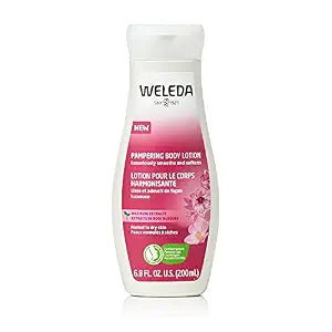 Weleda Pampering Wild Rose Body Lotion, Plant Rich Moisturizer with Wild Rose Oil, Jojoba Oil and Shea Butter, 6.8 Fl Oz (Pack of 1)