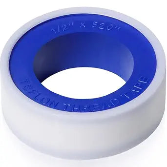 Teflon Tape,PTFE Plumbers Tape,for Sealing,Plumbing,Sealant,Thread Seal for Shower Head,Water Pipe,Prevent Leakage,(1 Roll,1/2 Inch X 520 Inches).