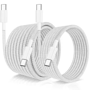 240W Braided USB C to USB C Supper Fast Charger Type C Cable For MacBook