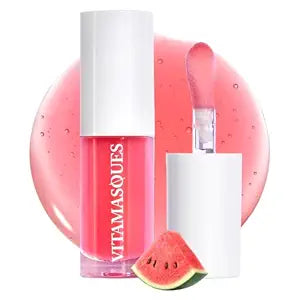 Vitamasques Korean Lip Oil Stain - Watermelon - 0.17 Fl Oz