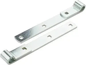National Hardware Screw Hooks and Strap Hinges, 10", 2-Pack, Zinc Plated