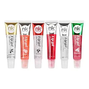 NICKA K NEW YORK, Hydrating Lip Gel, Non-Sticky Gloss, 6-Pack
