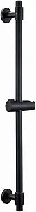 Shower Slide Bar 30-Inch with Adjustable Handheld Shower Head Holder for Bathroom Wall Mount SUS 304 Stainless Steel (Matte Black)