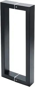 Alise Shower Door Handle 10'',Sliding Shower Glass Door Pull,Matte Black