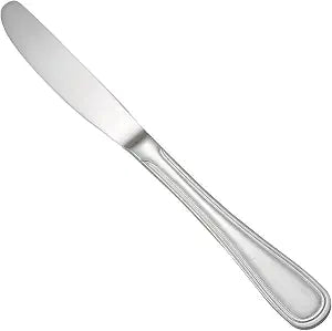 Winco 10 1/4" Silver Stainless Steel Table Knifes (Set of 12)