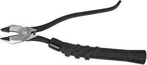 Klein Tools M2017CSTA Slim Head Ironworker Pliers, 9-Inch
