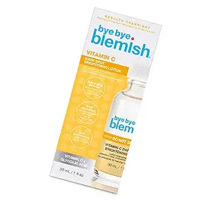 Bye Bye Blemish Vitamin C Dark Spot Brightening Lotion Drying Treatment 1oz