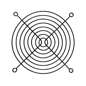 120mm Fan Grill/Guard - Black