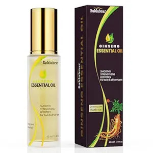 Bablabear Hair Oil Serum - Macadamia & Argan Oil Conditioning Treatment For Frizzy, Dry & Damaged Hair | Shine & Smoothness | Fast-Absorbing