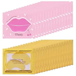 30 Pairs Lip Mask & Eye Mask, Chapstick Bulk, Hangover Kit, Lip Balm Bulk