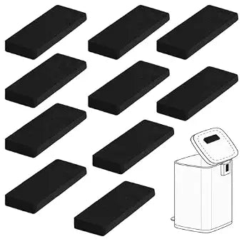 10 PCS Trash Can Protector,Used to Prevent Wear and Tear Between Trash Cans and Walls and Furniture