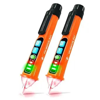 Non Contact Voltage Tester (2 Pack Orange)