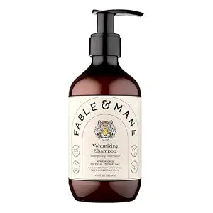 Fable & Mane Volumizing Shampoo, adds Weightless Volume from Root to Ends. Cleanses and Shine-Boosting with Alma For Thinning, Fine or Medium Hair Types