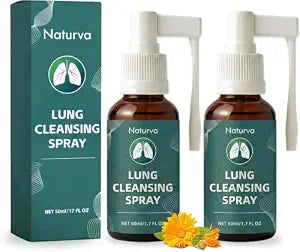 Lung Cleansing Spray,Calendula Herbal Lung Cleansing Spray,Powerful Lung Support & Cleanse (2pcs)