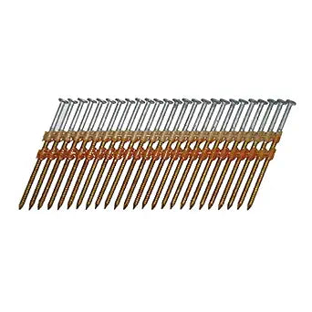 Metabo HPT Framing Nails | 2 In. x 0.113 | 21 Degree | Full Round Head | Hot Dipped Galvanized | Ring Shank | 1,000 Count | 20171SHPT