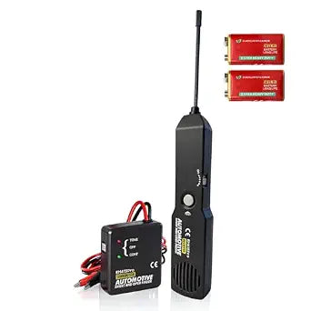 Automotive Wire Tracer Electrical with Battery, FIRSTOOL EM415Pro Automotive Short & Open Finder Circuit Tester, DC 6-42V Fault Probe Cable Tracer, Circuit Breaker Finder for Car, Boat, Trailer etc