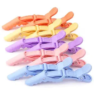 Professional Alligator Hair Clips, Non-Slip Strong-Grip Hair Barrettes for Styling, Coloring & Highlights