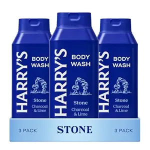 Harry's Men's Body Wash Shower Gel - Stone - 16 fl oz (3 Pack)