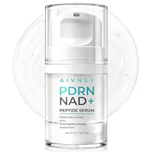 PDRN NAD+ Peptides Boosting Serum, NAD+ Salmon DNA PDRN Serum, 1.69Fl Oz