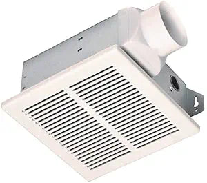 Homewerks 299650A Bathroom Fan Ceiling Mount Exhaust Ventilation, 2.0 Sones, 70 CFM, White