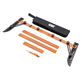 Stair Tread Template Tool - Upgrade Stair Tread Tool Jig, Shelf Layout Tool & Stair Tread Template Tool Jig, Stair Measuring Tool Jig,Stair Scribe Tool for Stair Measurement Tool