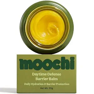 moochi Grass-Fed Beef Tallow for Skin - Daytime Defense Barrier Balm, Face Moisturizer (30g)
