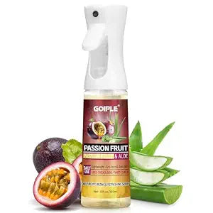 10fl oz Loc Moisturizing Spray for Dull, Dry Locs - Daily Passion Fruit Hair and Scalp Moisturizer for Dreadlocks, Locs, Microlocks, Braids- Lightweight Refreshing Moisturizer Loc Spray for Anti-frizz