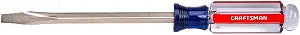 CRAFTSMAN Slotted Screwdriver 5/16 in. x 6 in., Acetate Handle (CMHT65030)