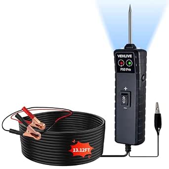 P50 Pro Power Circuit Probe Tester, 6-24V DC Automotive Circuit Tester