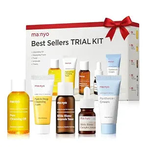 MANYO Best Sellers Kit, Korean Skin Care Set & Trial Gift Set