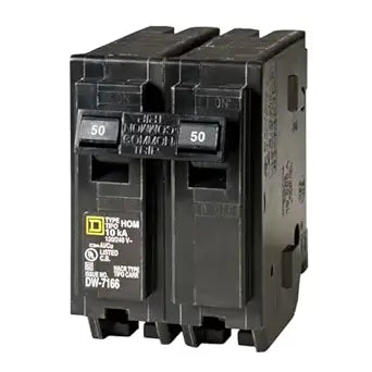 BKR SQ. D HOM 2P 50A 2 inch (C)